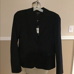 NWT Talbots sz 6 Black Blazer